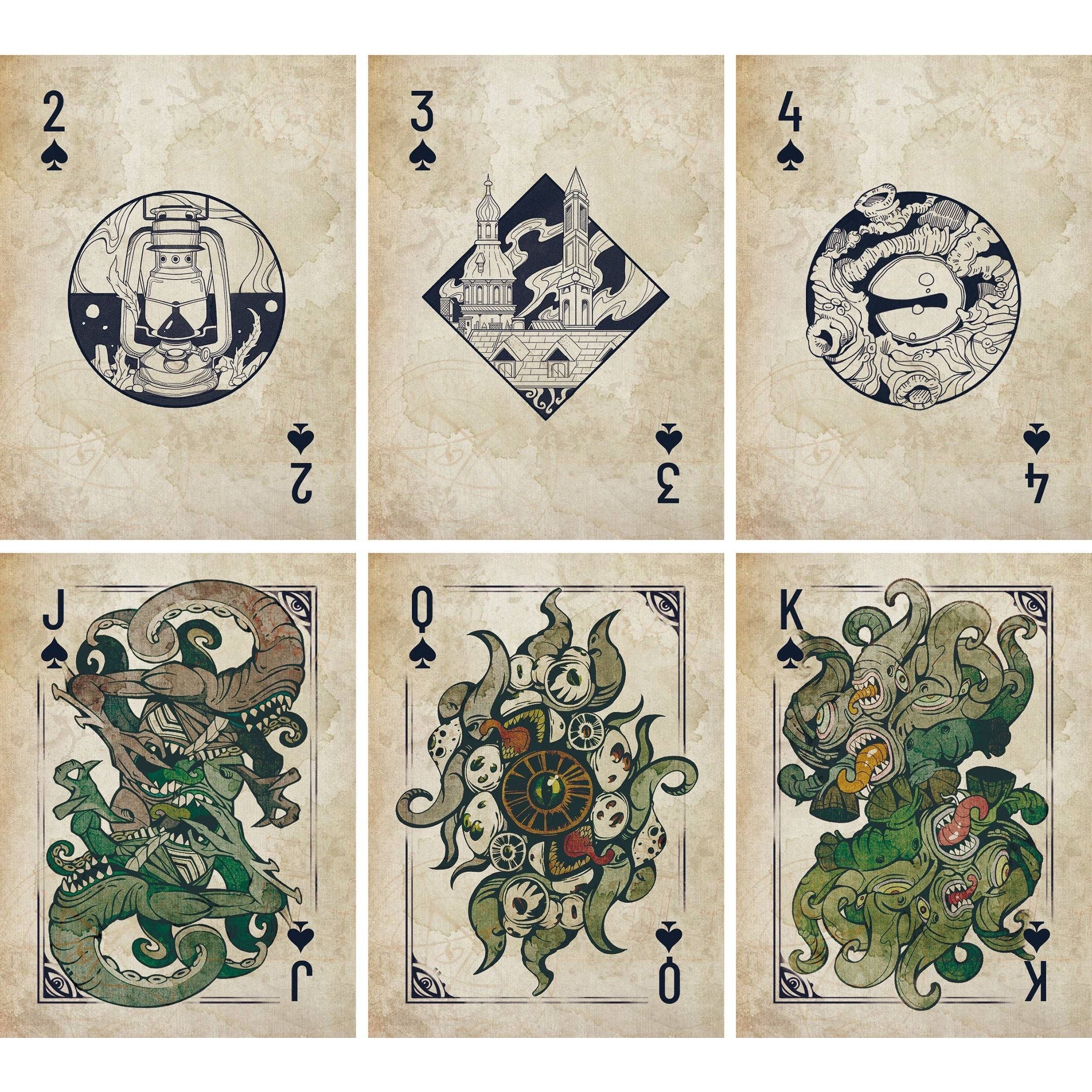 Great Old One Cthulhu Mythos Playing Cards