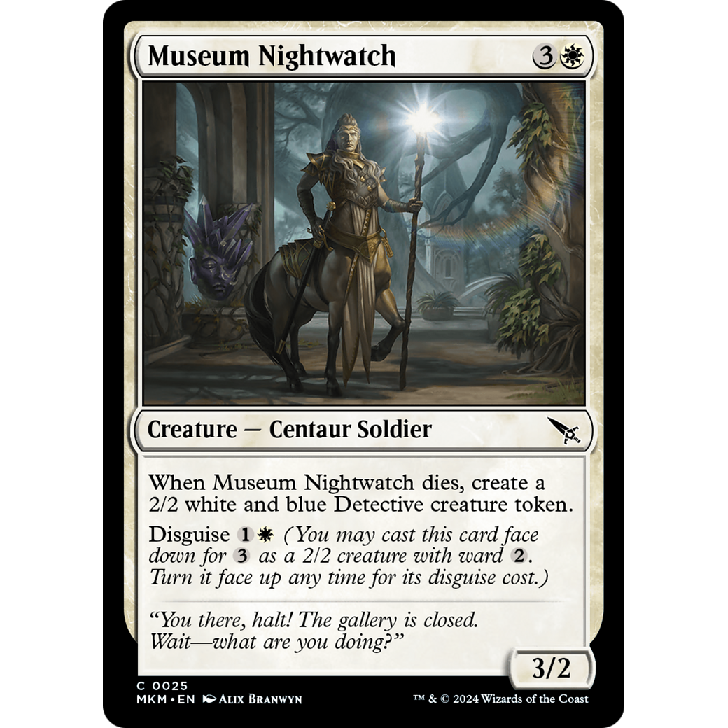 Museum Nightwatch (MKM-025) - Murders at Karlov Manor