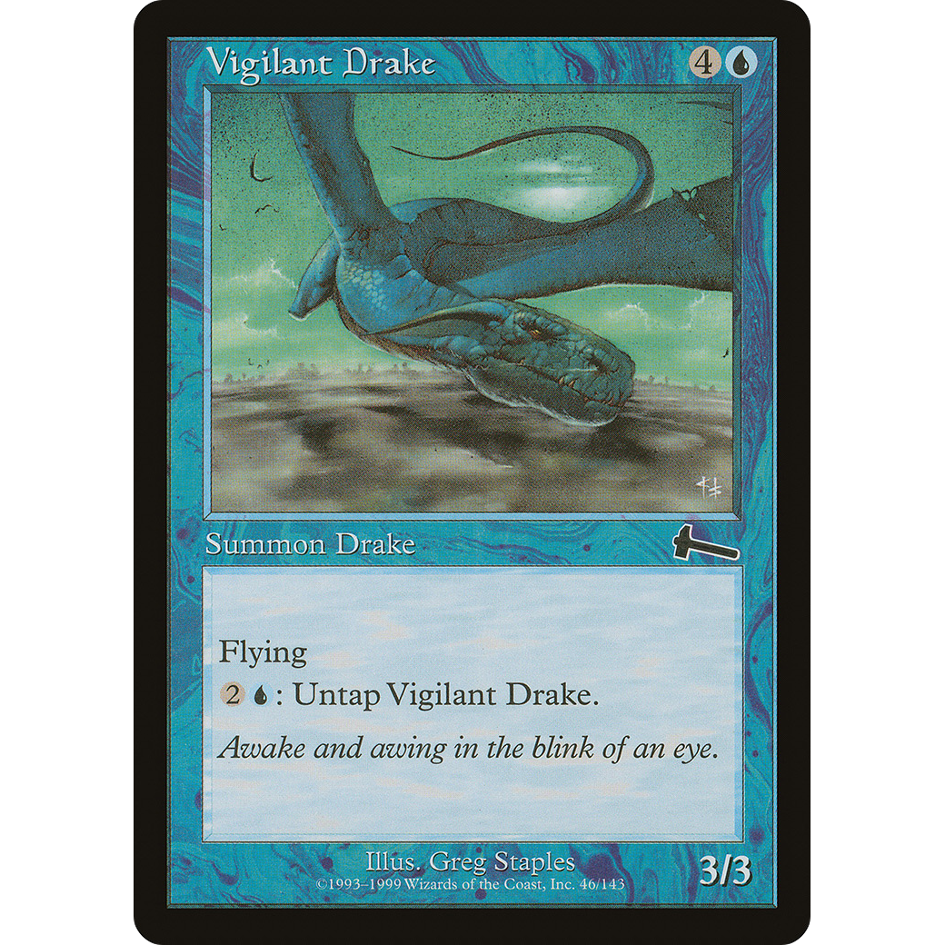 Vigilant Drake (ULG-046) - Urza's Legacy