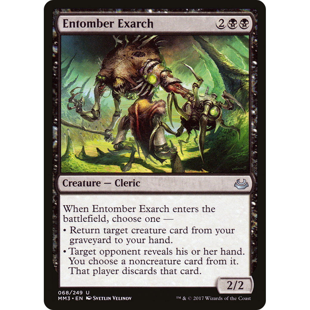 Entomber Exarch (MM3-068) - Modern Masters 2017