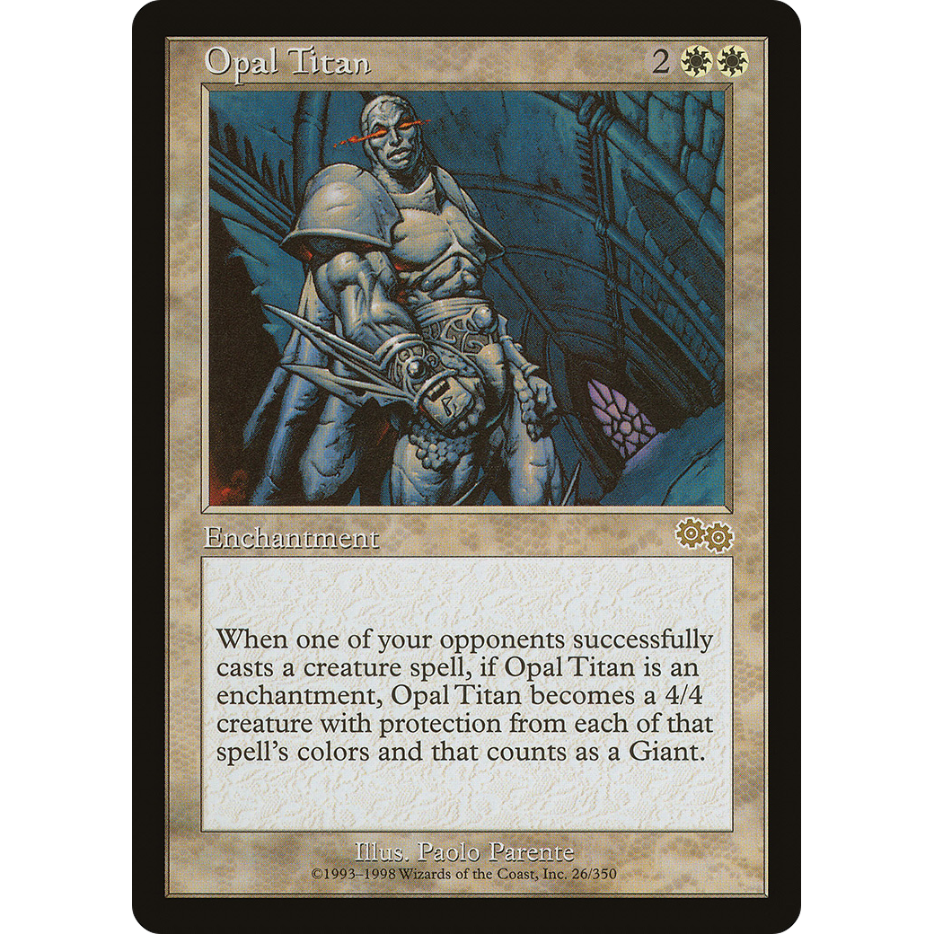 Opal Titan (USG-026) - Urza's Saga