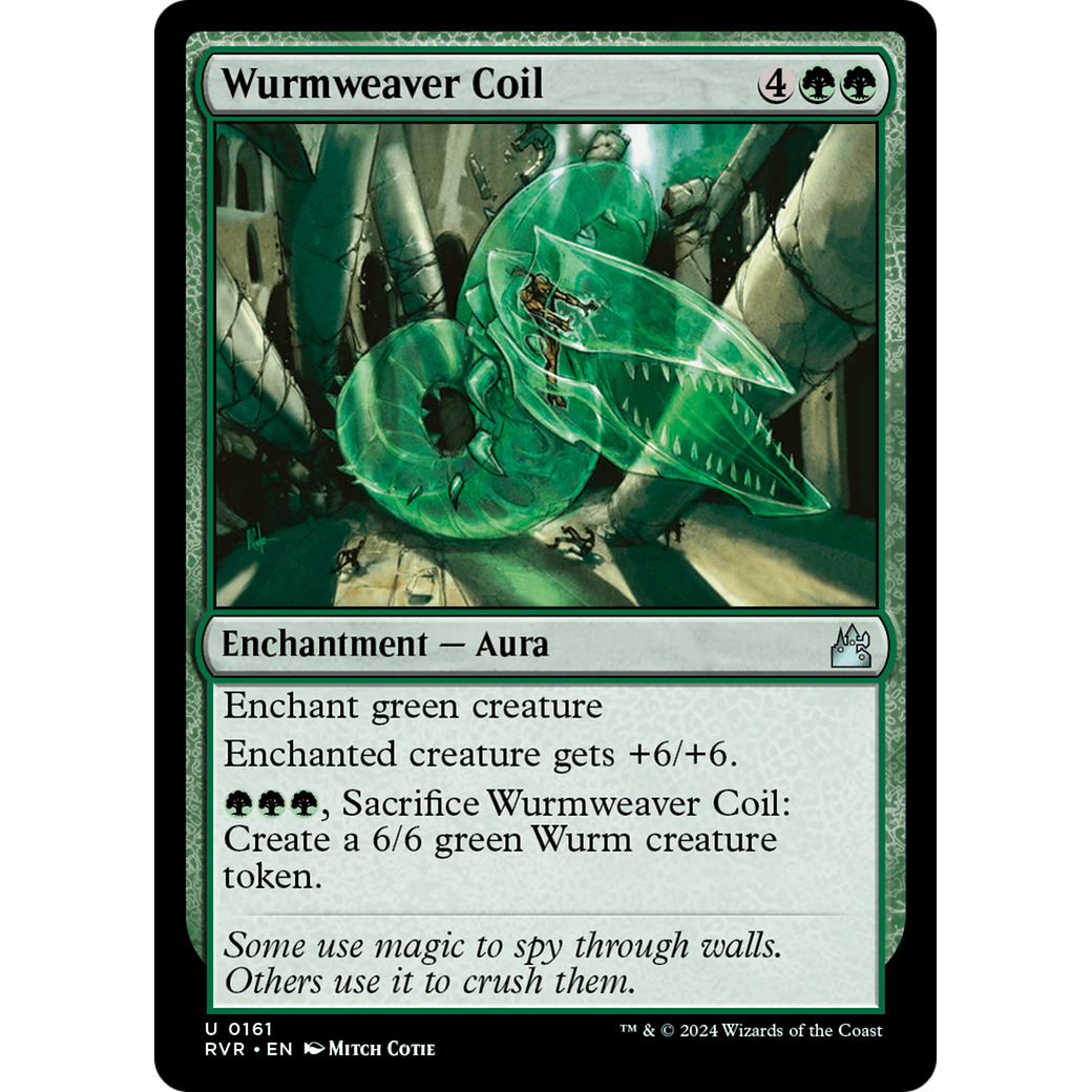 Wurmweaver Coil (RVR-161) - Ravnica Remastered Foil