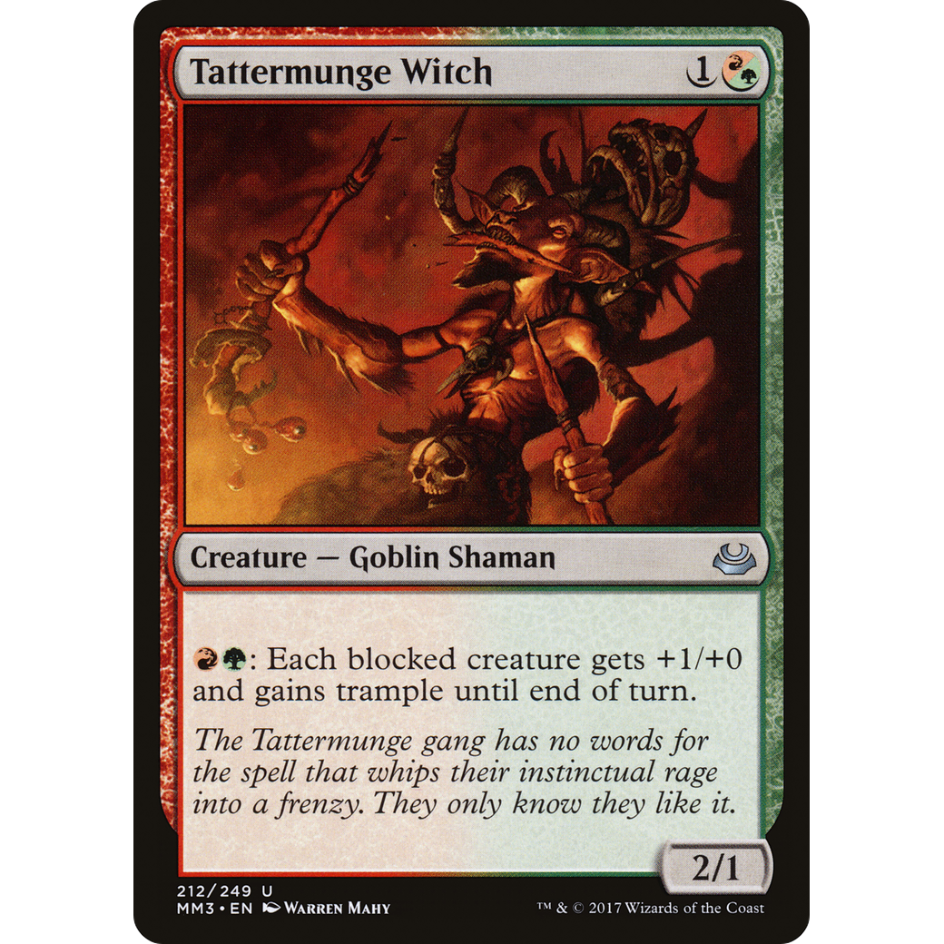 Tattermunge Witch (MM3-212) - Modern Masters 2017