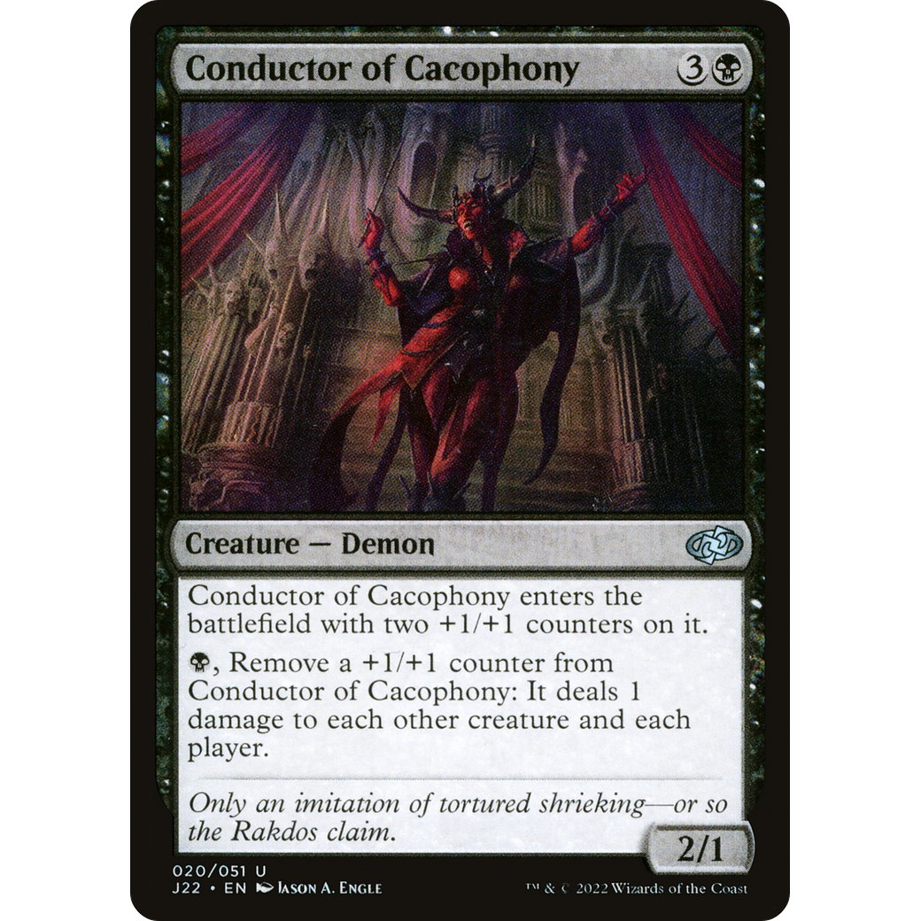 Conductor of Cacophony (J22-020) - Jumpstart 2022