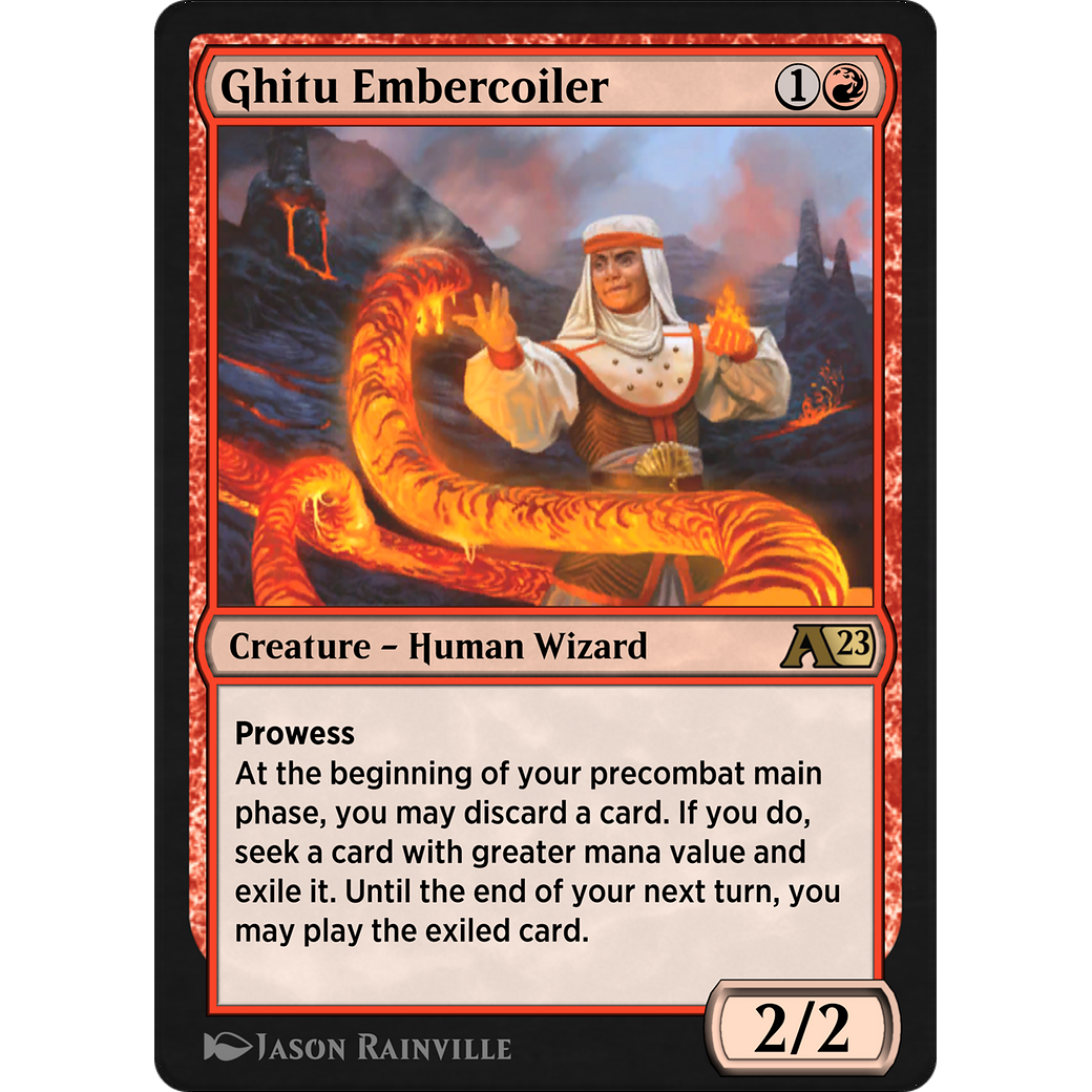 Ghitu Embercoiler (YDMU-012) - Alchemy: Dominaria