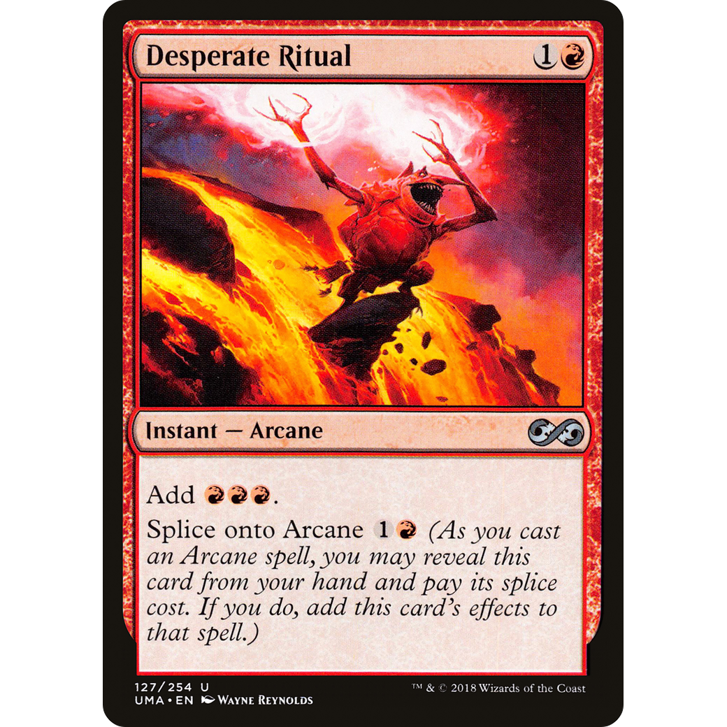 Desperate Ritual (UMA-127) - Ultimate Masters Foil