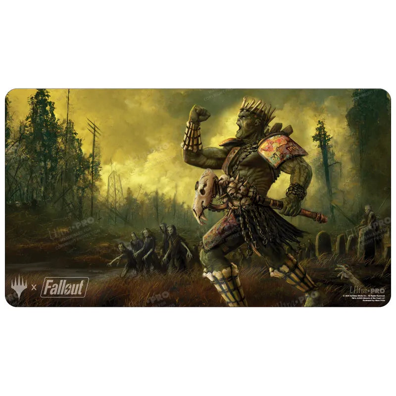 Magic The Gathering: Universes Beyond - Fallout: Grave Titan Playmat