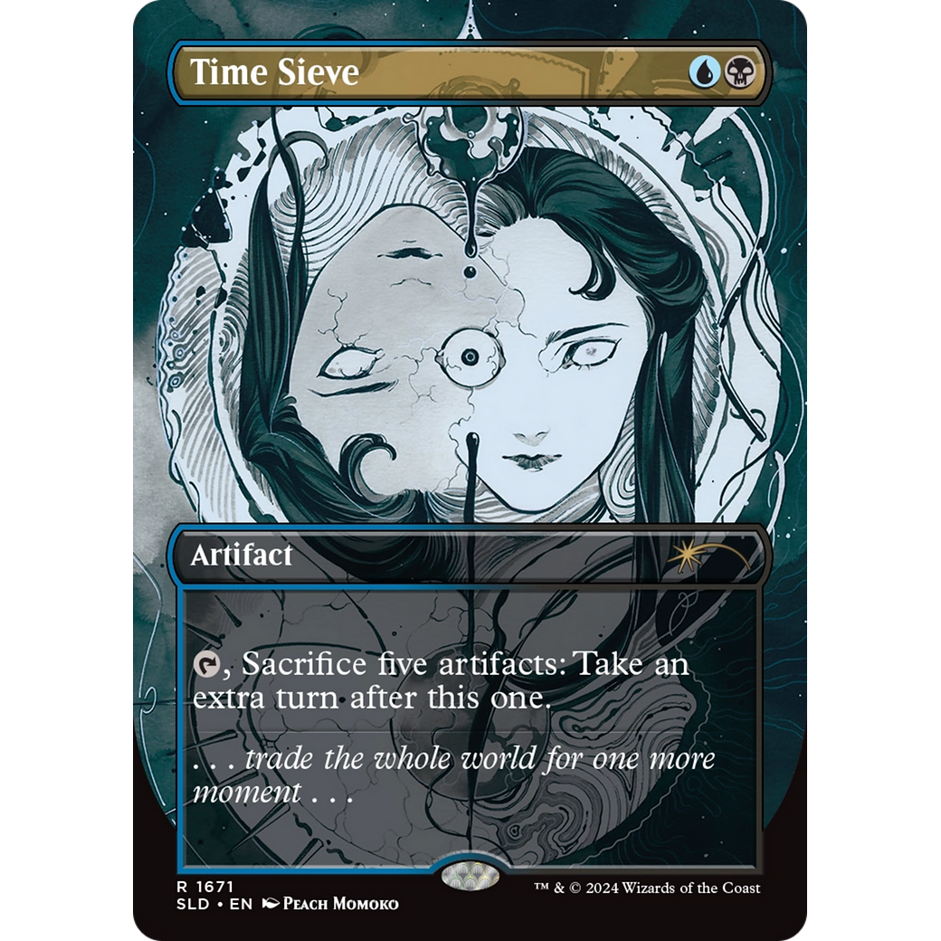 Time Sieve (SLD-1671) - Secret Lair Drop (Borderless)