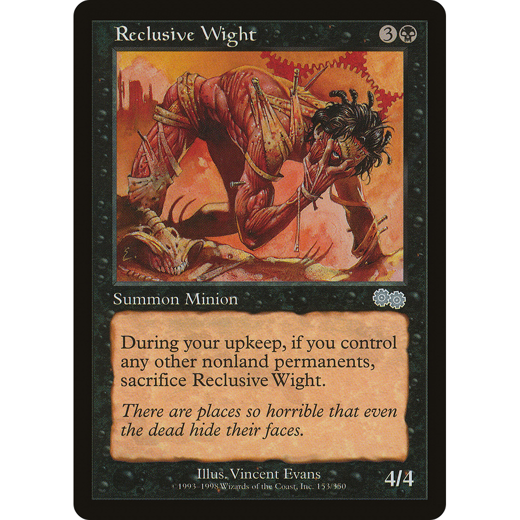 Reclusive Wight (USG-153) - Urza's Saga
