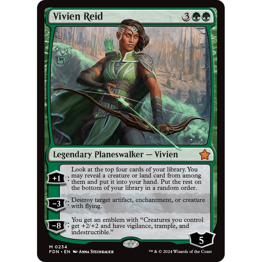 Vivien Reid (FDN-234) - Foundations Foil