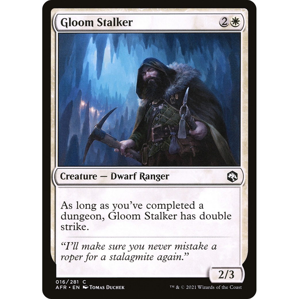 Gloom Stalker (AFR-016) - Adventures in the Forgotten Realms