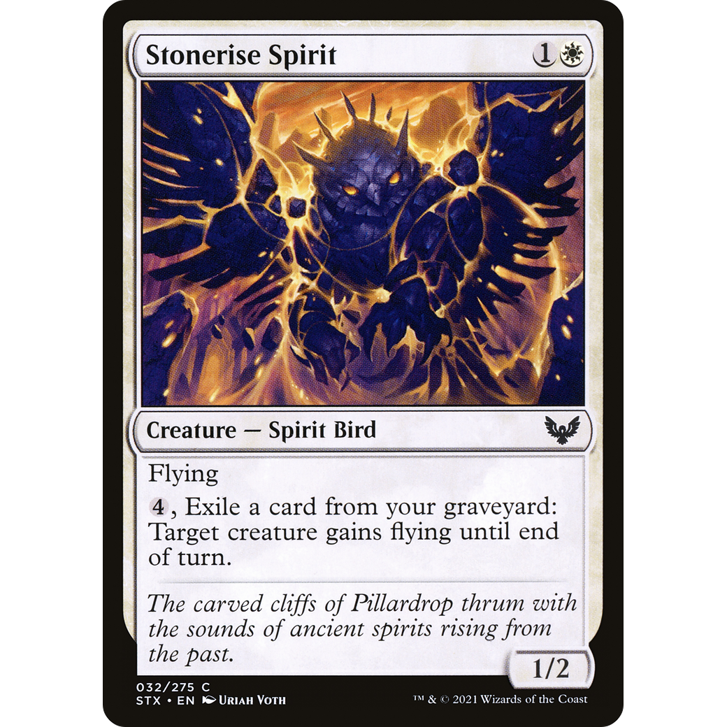 Stonerise Spirit (STX-032) - Strixhaven: School of Mages Foil