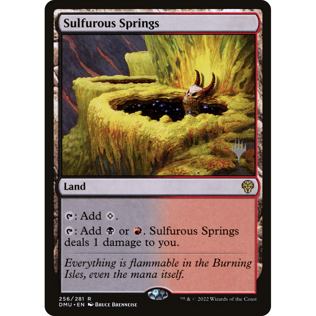 Sulfurous Springs (PPDMU-256) - Dominaria United Promos Foil
