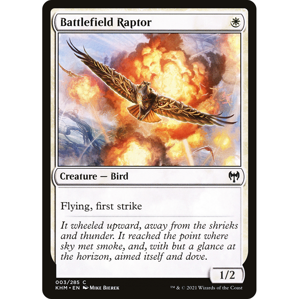 Battlefield Raptor (KHM-003) - Kaldheim Foil