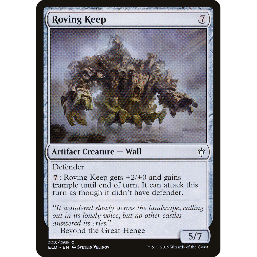 Roving Keep (ELD-228) - Throne of Eldraine Foil