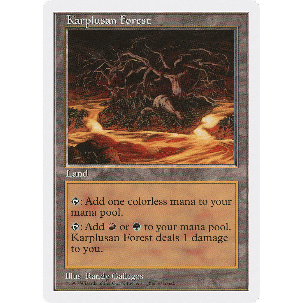 Karplusan Forest (5ED-) - Fifth Edition