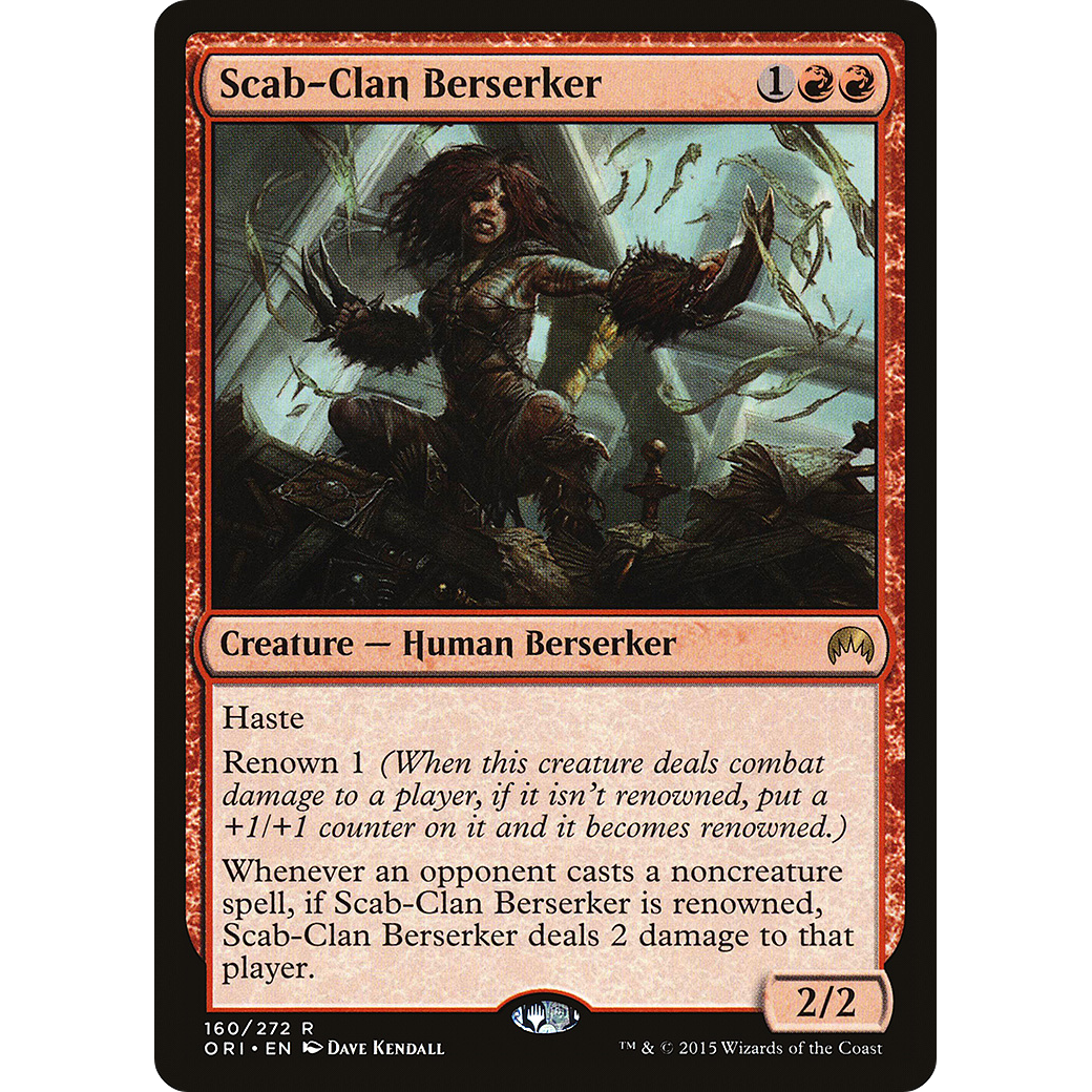 Scab-Clan Berserker (ORI-160) - Magic Origins