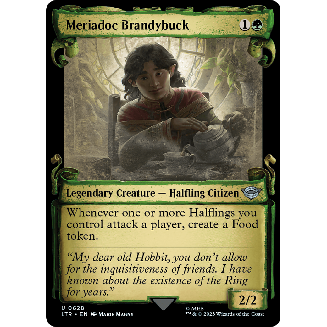 Meriadoc Brandybuck (LTR-628) - The Lord of the Rings: Tales of Middle-earth: (Showcase) Foil
