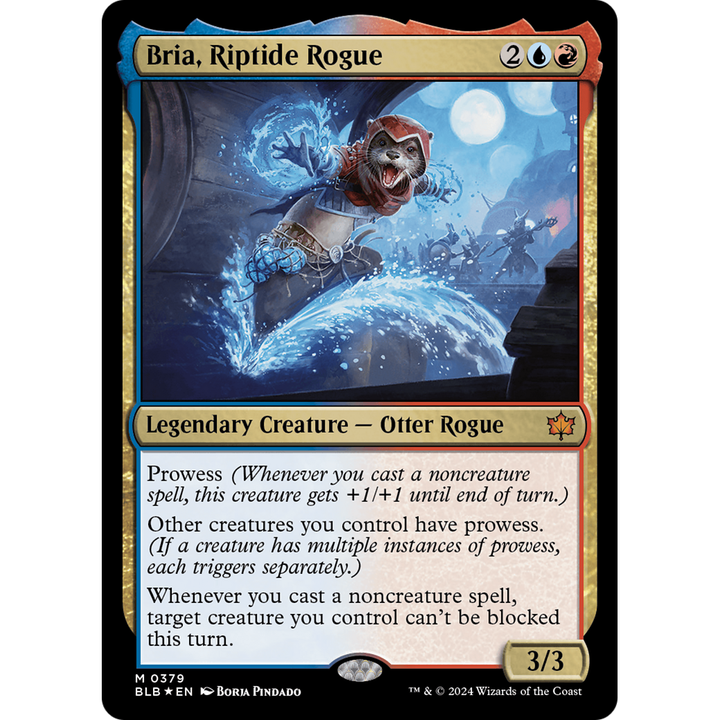Bria, Riptide Rogue (BLB-379) - Bloomburrow Foil