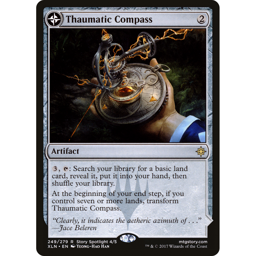 Thaumatic Compass (XLN-249) - Ixalan: (compasslanddfc)