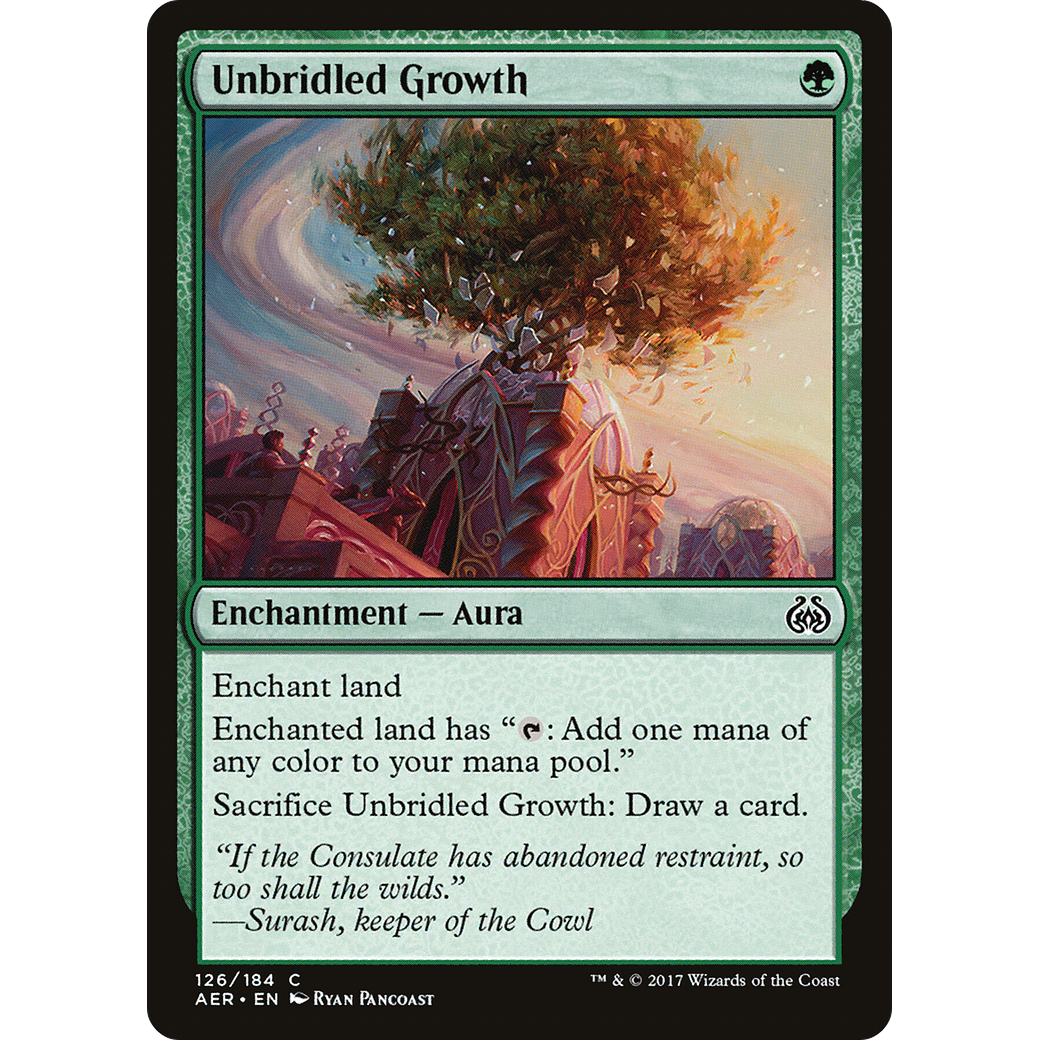 Unbridled Growth (AER-126) - Aether Revolt