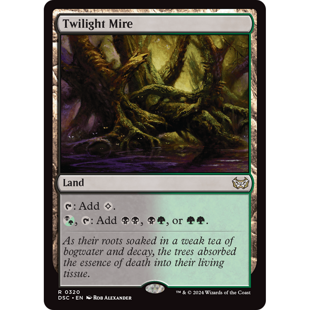 Twilight Mire (DSC-320) - Duskmourn: House of Horror Commander