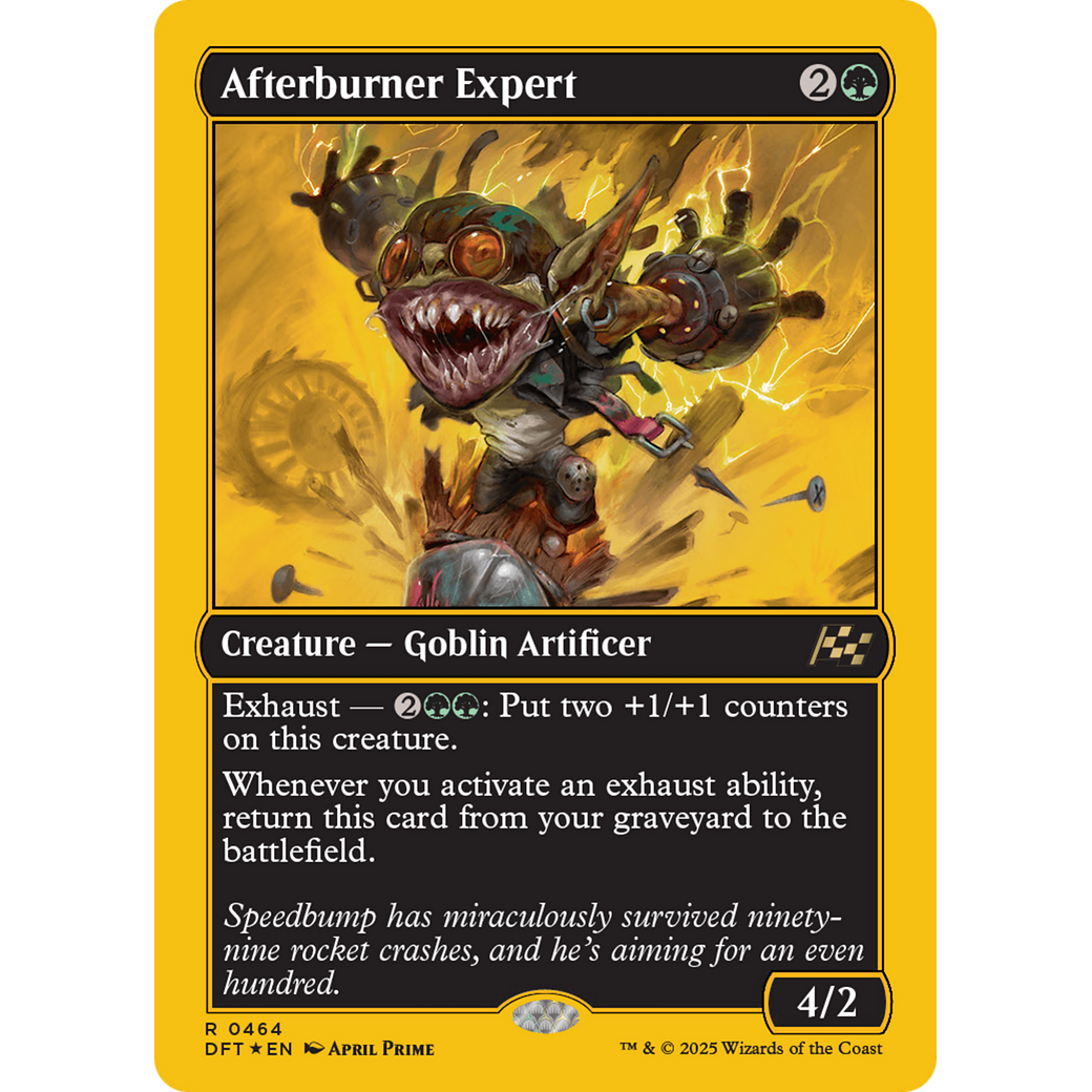 Afterburner Expert (DFT-464) - Aetherdrift Foil