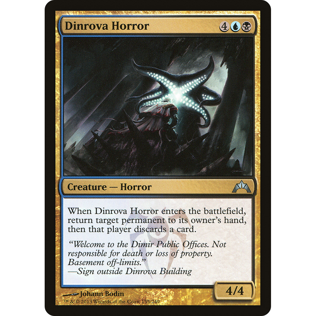 Dinrova Horror (GTC-155) - Gatecrash