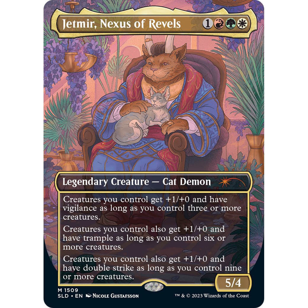 Jetmir, Nexus of Revels (SLD-1509) - Secret Lair Drop (Borderless) Foil