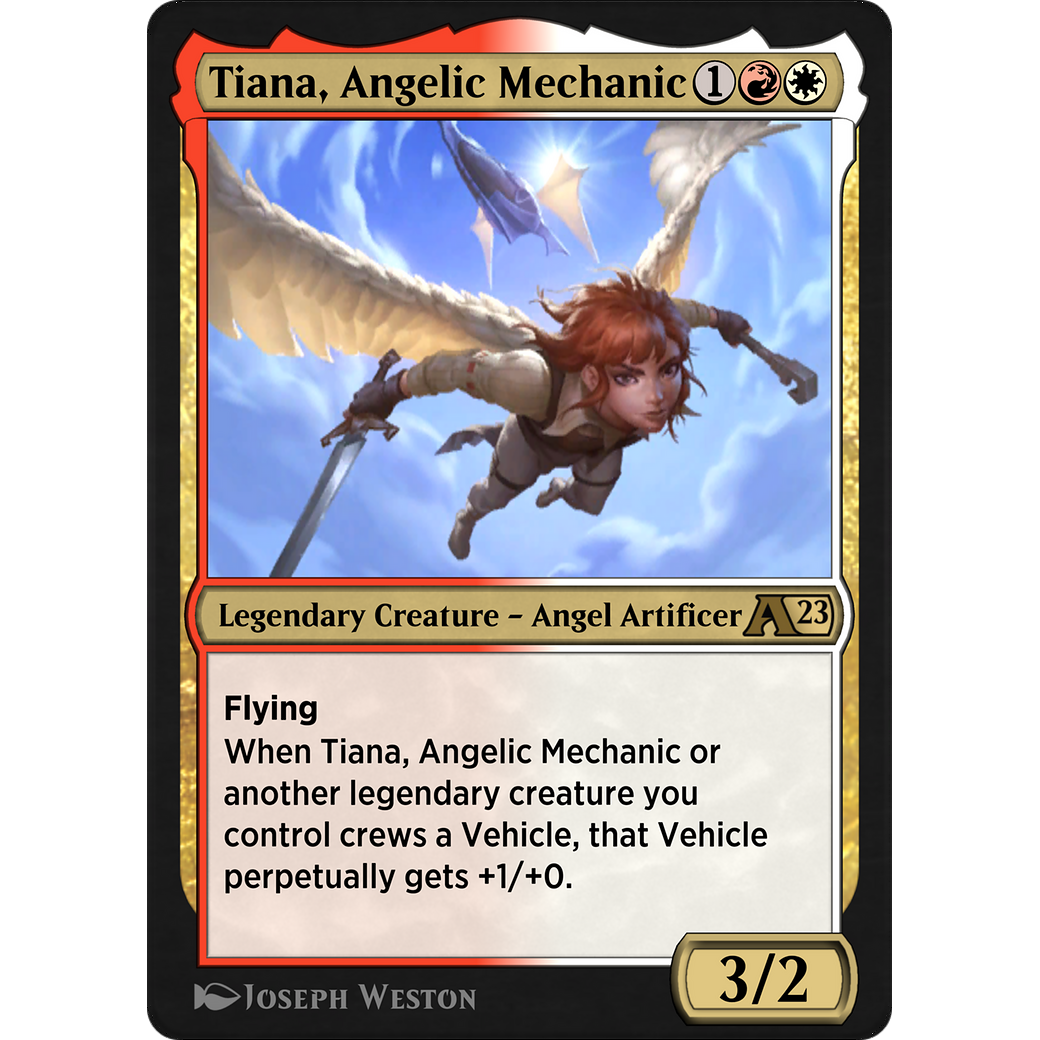 Tiana, Angelic Mechanic (YDMU-028) - Alchemy: Dominaria