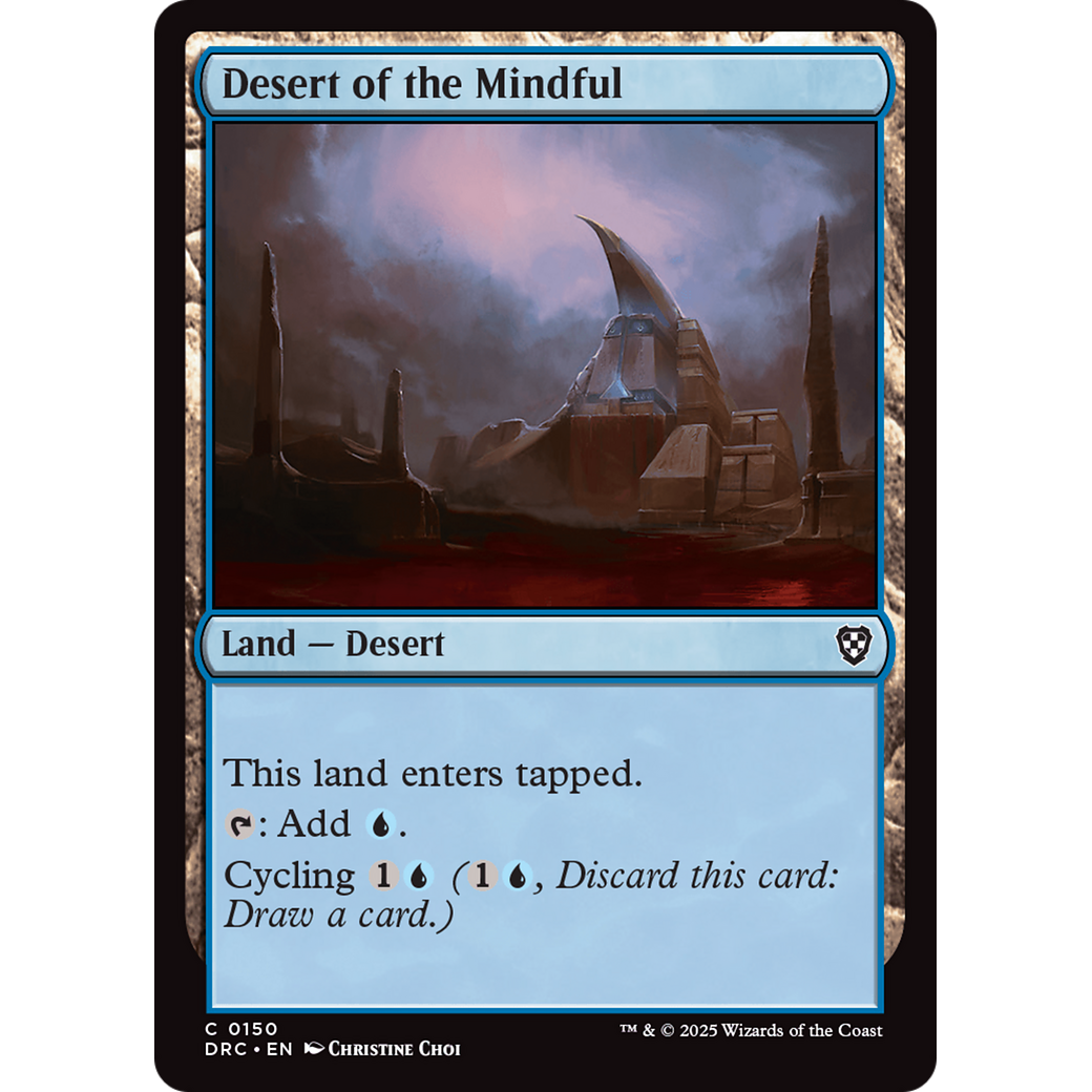 Desert of the Mindful (DRC-150) - Commander: Aetherdrift