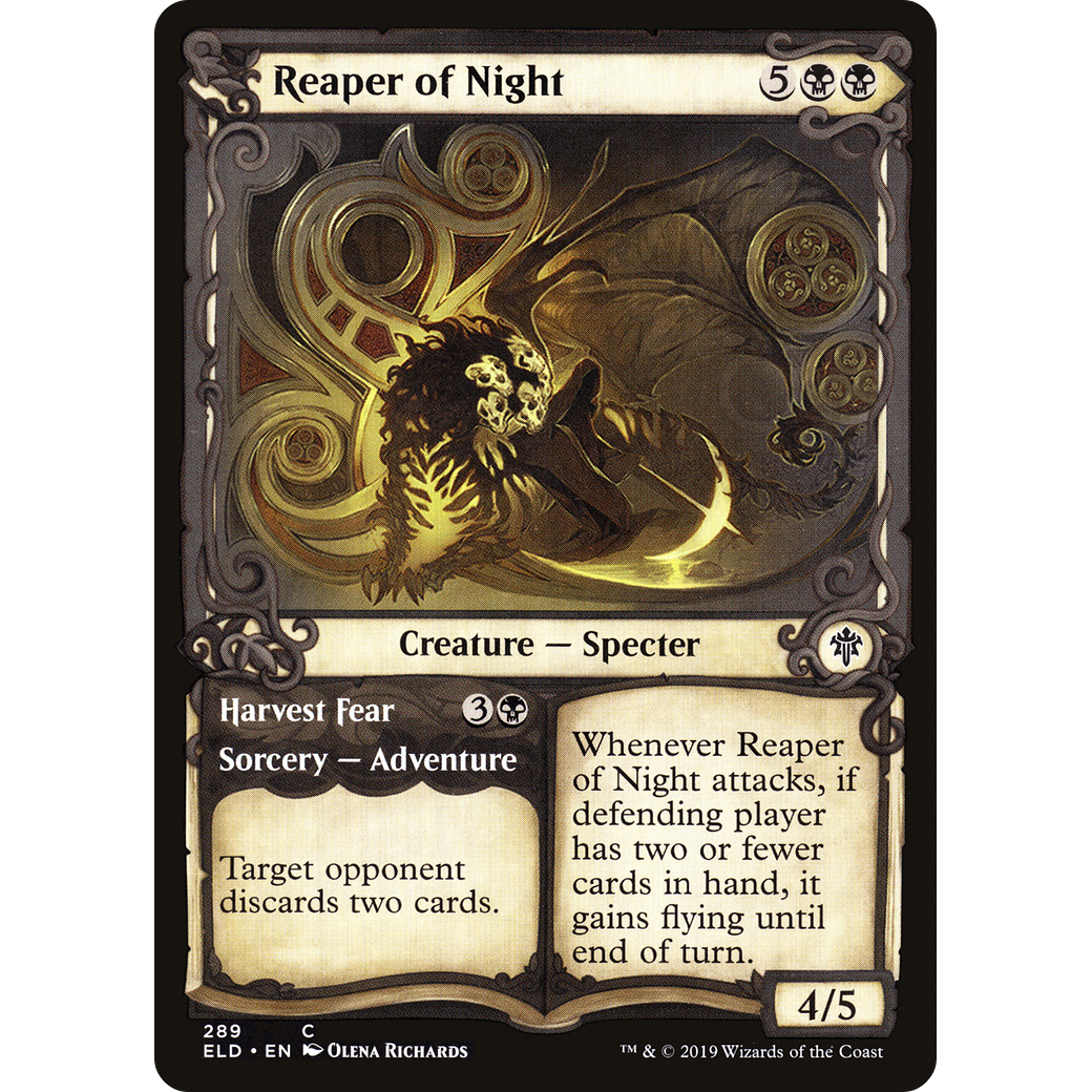 Reaper of Night (Showcase) (ELD-289) - Throne of Eldraine: (Showcase)