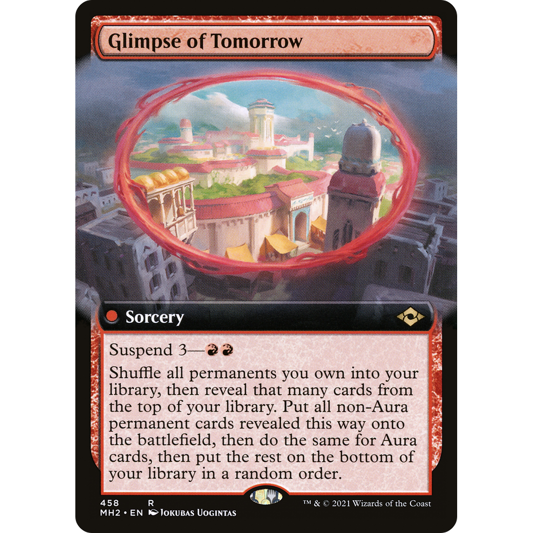 Glimpse of Tomorrow (Extended Art) (MH2-458) - Modern Horizons 2: (Extended Art)