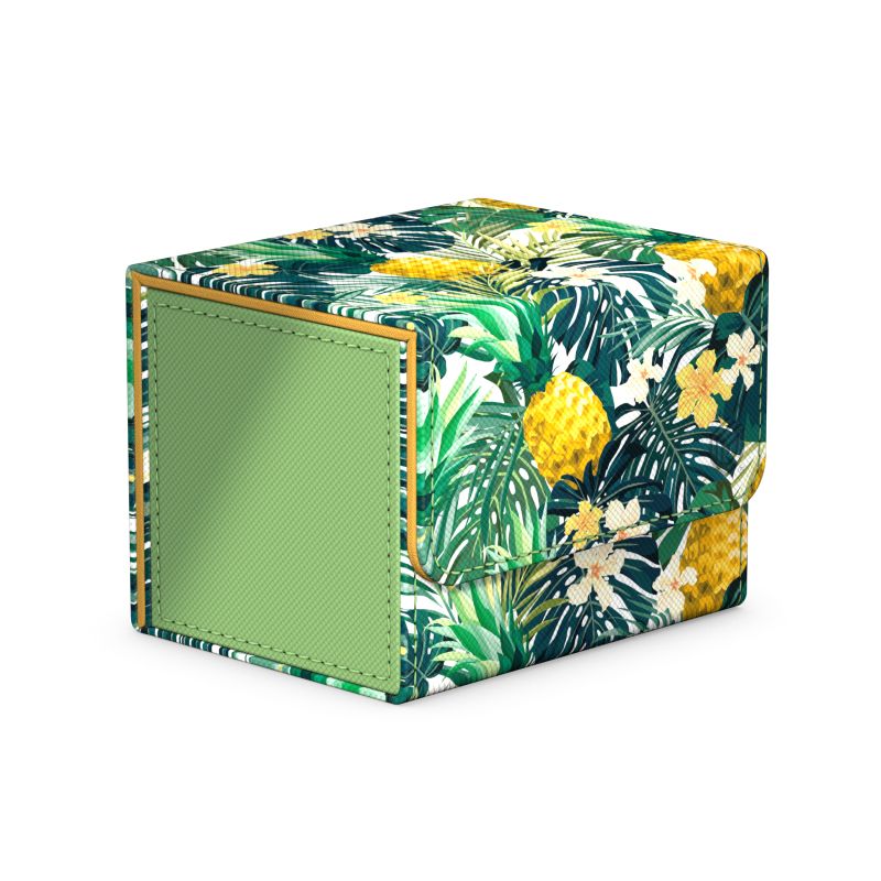 Floral Places: Bahia Green 100+ Sidewinder Xenoskin Deck Box