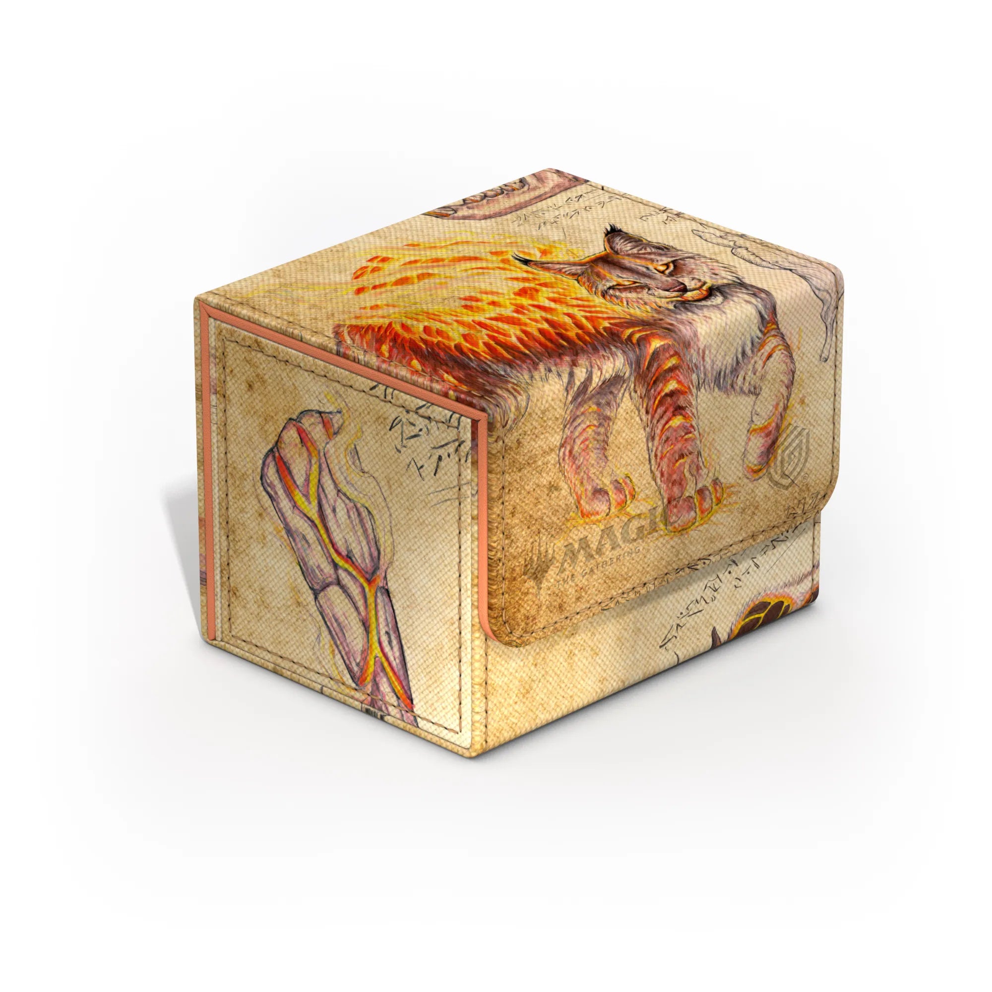 Magic The Gathering: Bloomburrow - Sunspine Lynx 100+ Sidewinder Deck Case