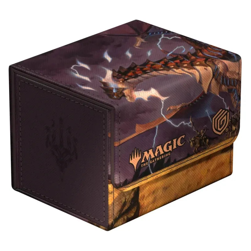 Magic The Gathering: Tarkir Dragonstorm - Neriv, Heart of the Storm 100+ Sidewinder Xenoskin Deck Box