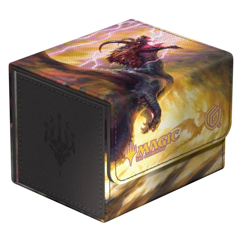 Magic The Gathering: Tarkir Dragonstorm - Stormscale Scion 100+ Sidewinder Xenoskin Deck Box