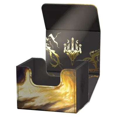 Magic The Gathering: Tarkir Dragonstorm - Stormscale Scion 100+ Sidewinder Xenoskin Deck Box