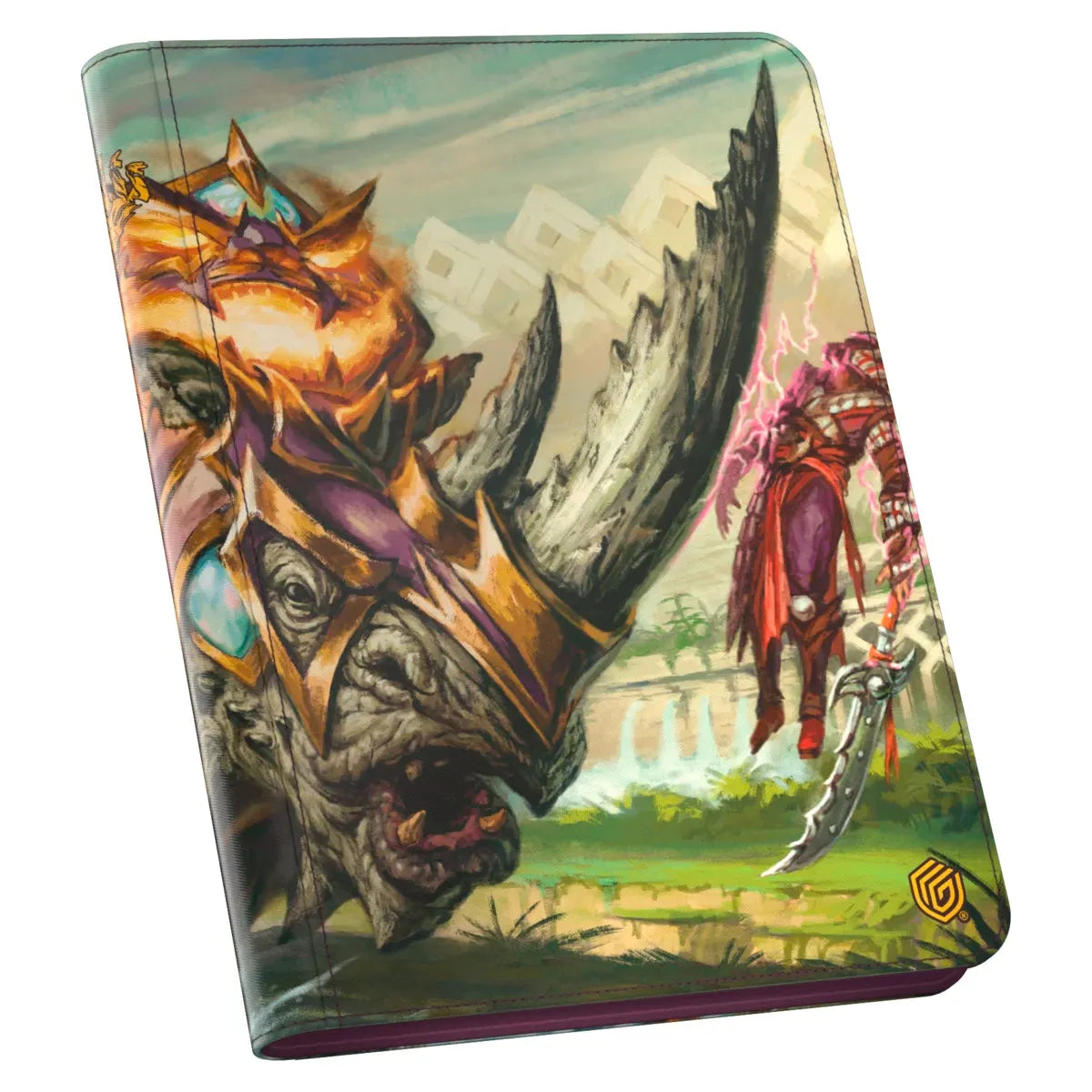 Tarkir Dragonstorm: Skirmish Rhino 9-Pocket Zipfolio 360 Xenoskin