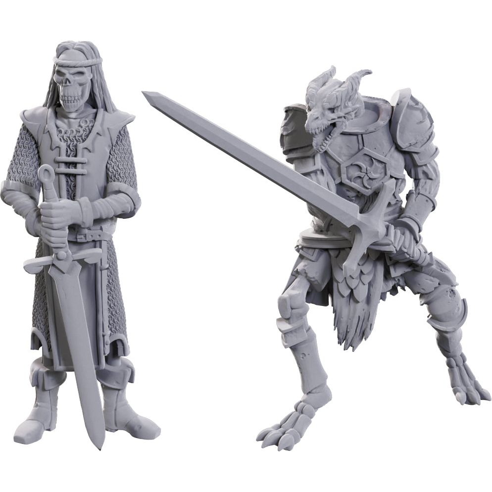 Dungeons & Dragons: Limited Edition 50th Anniversary - Skeleton Knights Miniatures