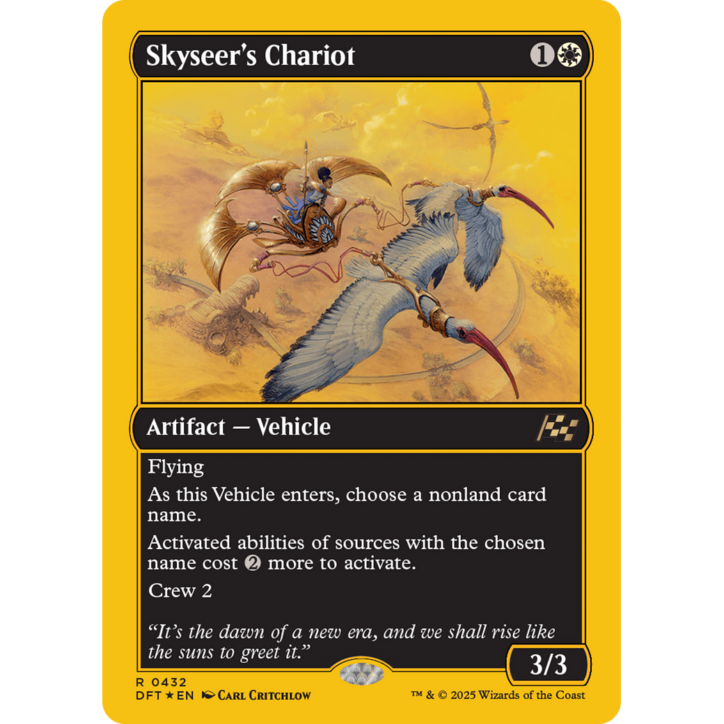 Skyseer's Chariot (DFT-432) - Aetherdrift Foil