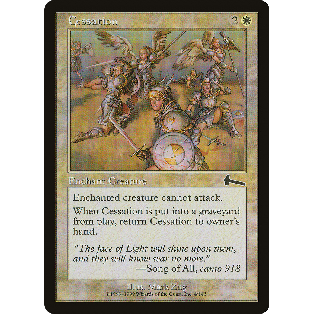 Cessation (ULG-004) - Urza's Legacy Foil