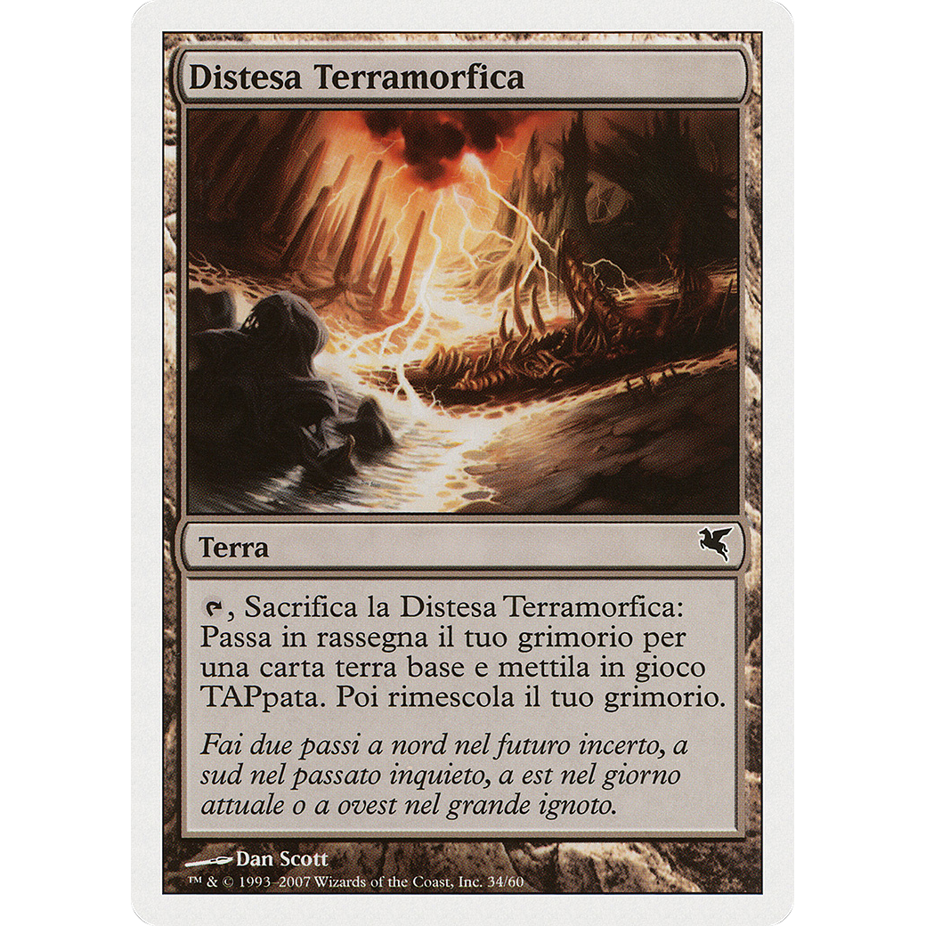 Terramorphic Expanse (Italian) - "Distesa Terramorfica" (L34) (PSAL-L34) - Salvat 2005
