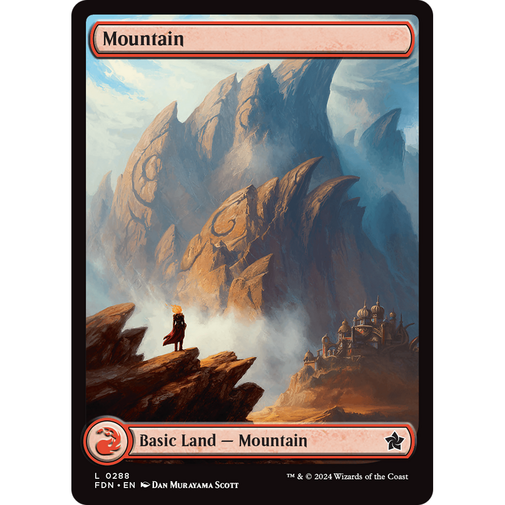 Mountain (FDN-288) - Foundations Foil