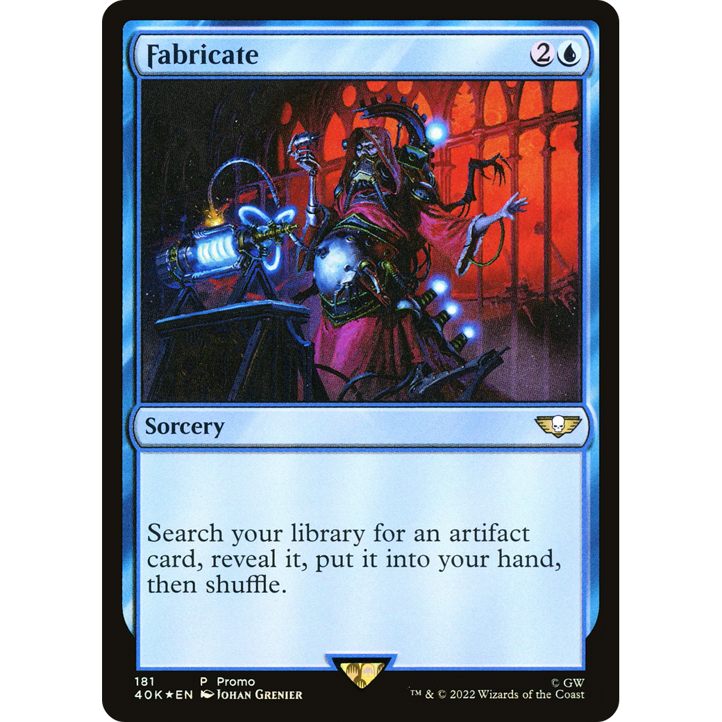 Fabricate (LARP-181) - Warhammer 40,000 Commander Foil