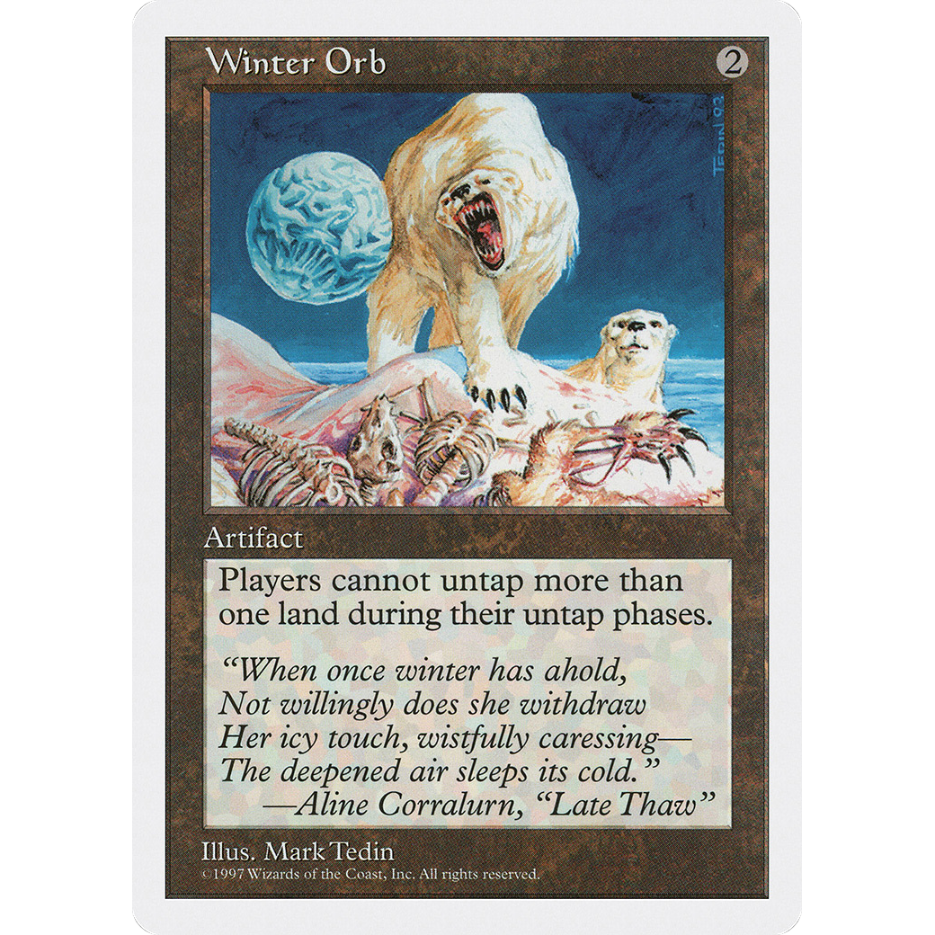 Winter Orb (5ED-408) - Fifth Edition