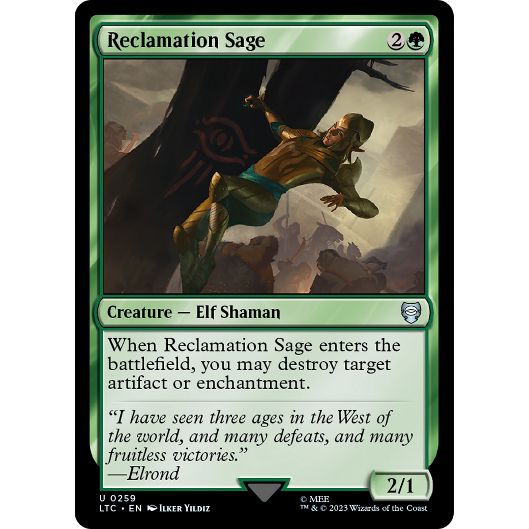 Reclamation Sage (LTC-259) - Tales of Middle-earth Commander