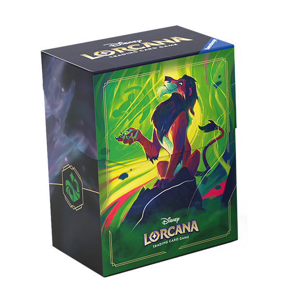 Disney Lorcana TCG: Azurite Sea - Scar, Vengeful Lion Deck Box