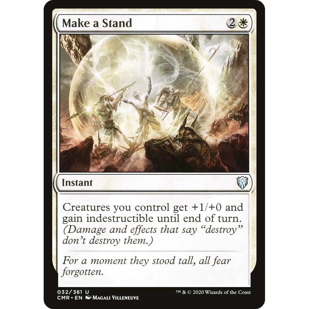 Make a Stand (CMR-032) - Commander Legends Foil
