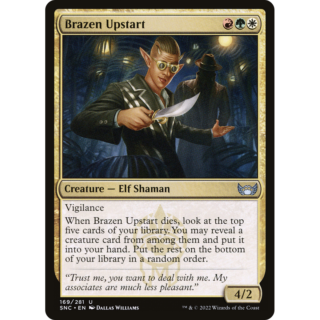 Brazen Upstart (SNC-169) - Streets of New Capenna